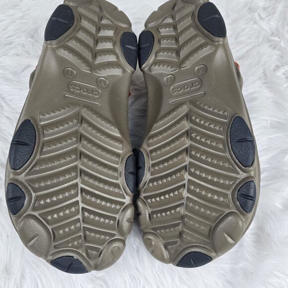 Crocs Realtree Classic All Terrain Edge Clog Men's 11 Walnut 206504-267 - Picture 7 of 8